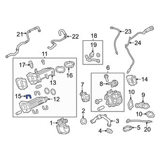Ford OE - Exhaust Gas Recirculation (EGR) Valve