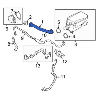 Ford OE - PCV Valve Hose