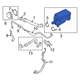Ford OE - Engine Oil Separator Filter