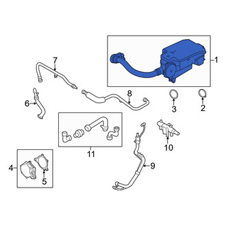 Ford OE - Engine Oil Separator Filter
