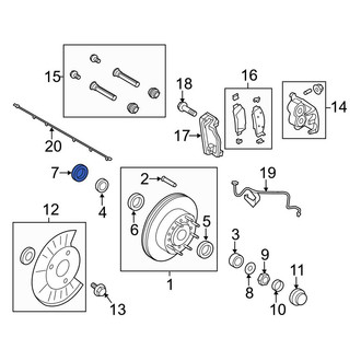 Ford OE - Front Wheel Seal