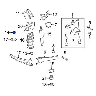 Ford OE - Front Alignment Camber Adjusting Eccentric