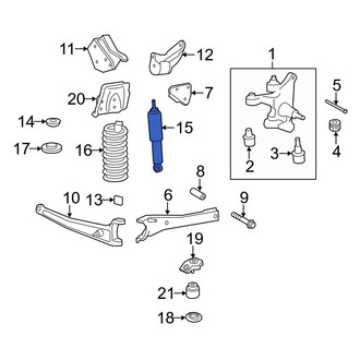 Ford OE - Front Suspension Shock Absorber