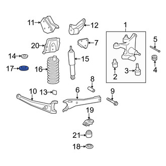 Ford OE - Front Upper Coil Spring Retainer