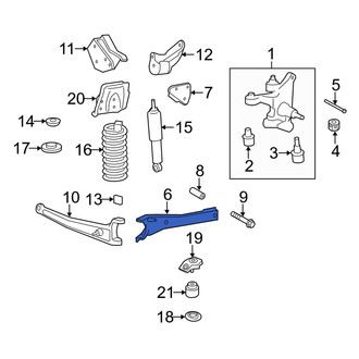 Ford OE - Front Right Radius Arm