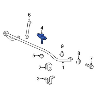 Ford OE - Suspension Stabilizer Bar Bracket Bolt