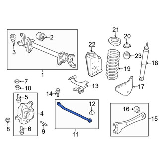 Ford OE - Front Suspension Track Bar