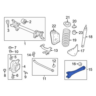 Ford OE - Front Right Radius Arm