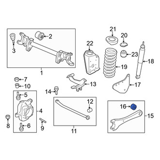 Ford OE - Front Radius Arm Bushing