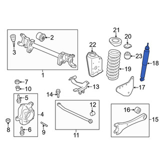 Ford OE - Front Suspension Shock Absorber