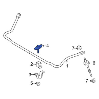 Ford OE - Suspension Stabilizer Bar Bracket Bolt