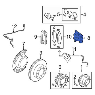 Ford OE - Front Right Disc Brake Caliper