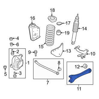 Ford OE - Front Left Radius Arm