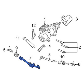 Ford OE - Left Outer Steering Tie Rod End