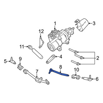 Ford OE - Steering Tie Rod End Adjusting Sleeve