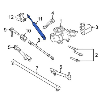 Ford OE - Steering Damper Bracket