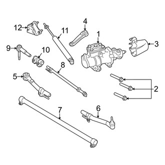 Ford OE - Steering Gear & Linkage (4WD)