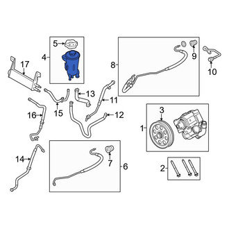 Ford OE - Power Steering Reservoir