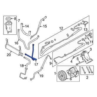 Ford OE - Power Steering Return Hose