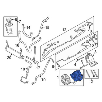 Ford OE - Power Steering Pump