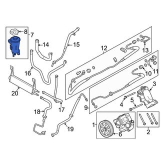 Ford OE - Power Steering Reservoir