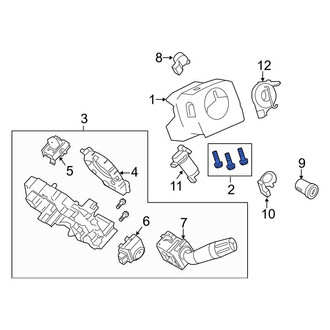 Ford OE - Steering Column Cover Screw