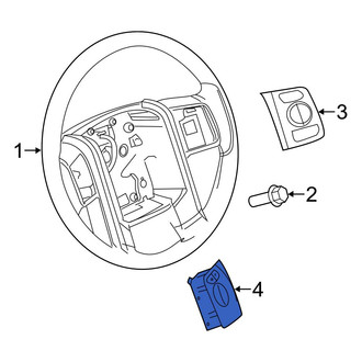 Ford OE - Left Steering Wheel Radio Controls