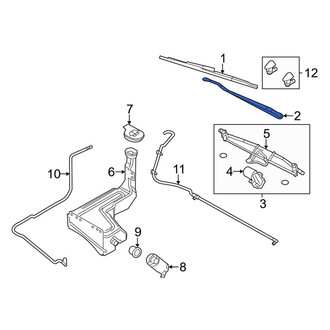 Ford OE - Left Wiper Arm