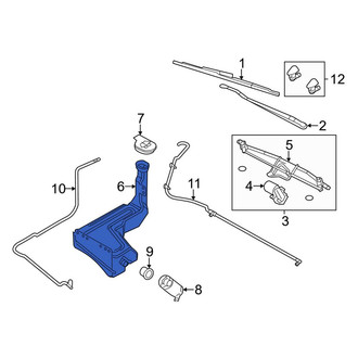 Ford OE - Washer Fluid Reservoir