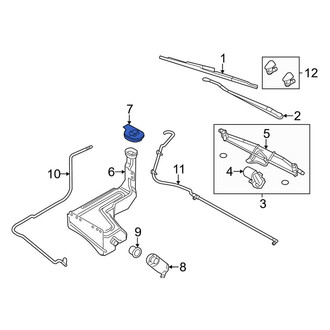 Ford OE - Front Washer Fluid Reservoir Cap