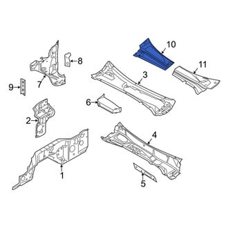 Ford OE - Right Cowl Cover