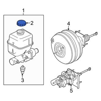 Ford OE - Brake Master Cylinder Reservoir Cap