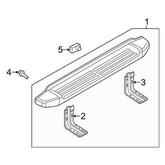 Ford OE - Cab - Running Board (Type 1), (Regular Cab)