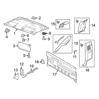 Ford OE - Coat Hook
