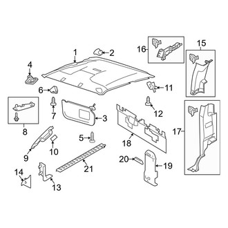 Ford OE - Cab - Interior Trim (SuperCab)