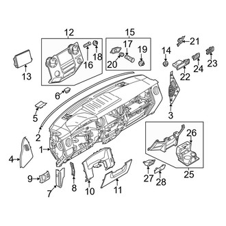 Ford OE - Instrument Panel (Crew Cab)