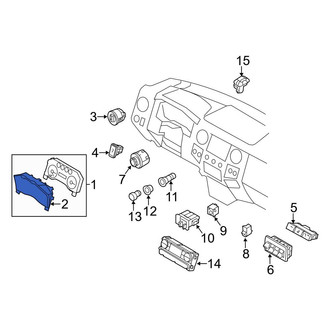 Ford OE - Instrument Panel Lens
