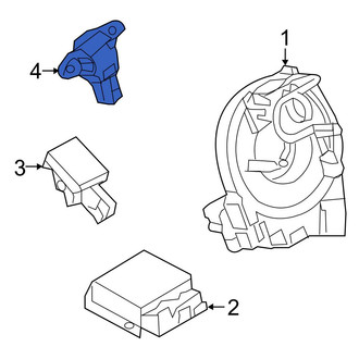 Ford OE - Rear Air Bag Impact Sensor