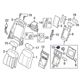 Ford OE - Front Right Console Cup Holder