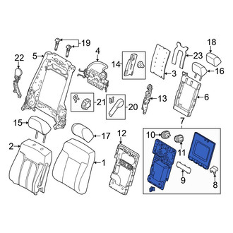 Ford OE - Front Seat Armrest