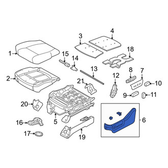 Ford OE - Front Right Seat Trim Panel