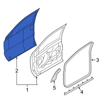 Ford OE - Rear Right Outer Door Outer Panel