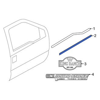 Ford OE - Front Door Molding