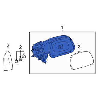 Ford OE - Front Right Door Mirror