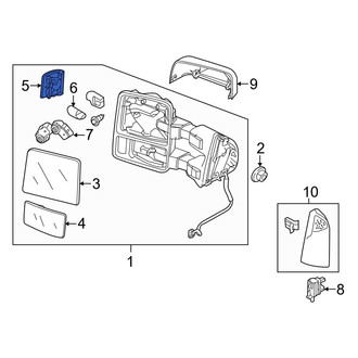 Ford OE - Front Right Turn Signal Light Lens