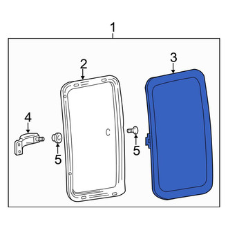 Ford OE - Front Lower Door Seal