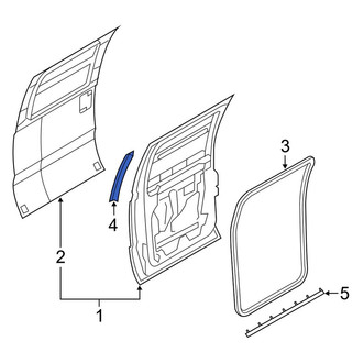 Ford OE - Rear Right Outer Door Seal