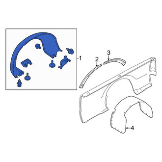 Ford OE - Rear Right Wheel Housing Side Panel