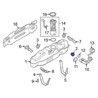 Ford OE - Fuel Filler Neck Adapter