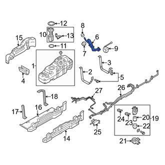 Ford OE - Fuel Tank Filler Neck